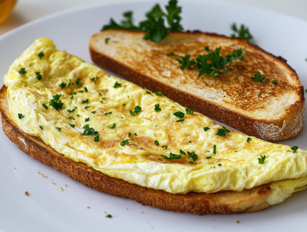 omelette toast
