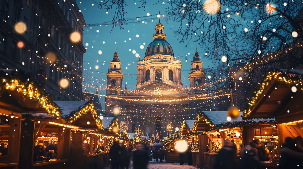 julmarknad budapest
